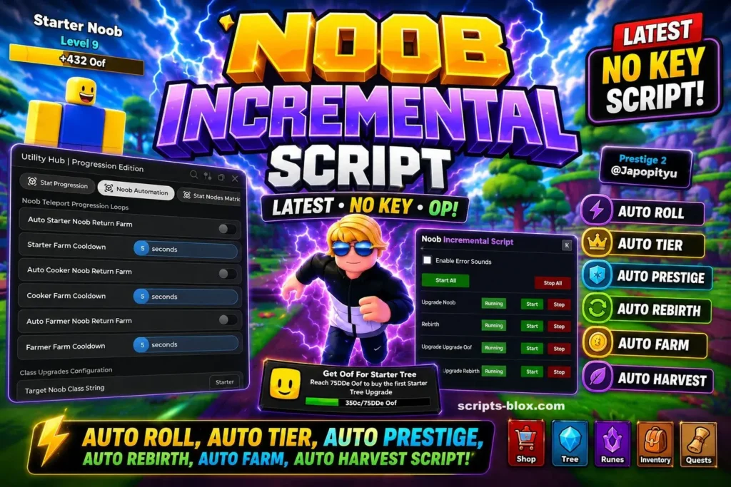 Noob Incremental Script » Roblox