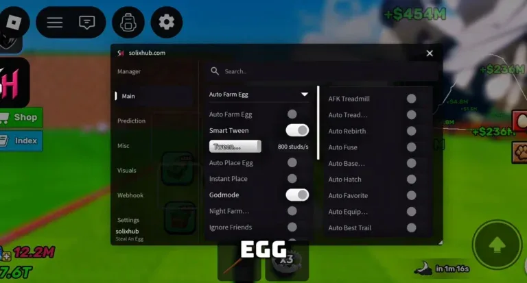 Steal An Egg ScriptAuto Steal, Auto Hatch & Auto Farm